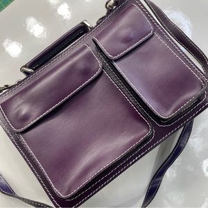 VERA PELLE leather handbag NEW